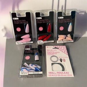 XL Stiletto Press On Nails Set